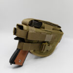 WST Universal MOLLE Pistol Holster, Right Handed – Black - obrazek 3