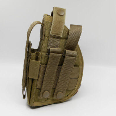 Alternative view of WST Universal holster with magazine pouch - Grey