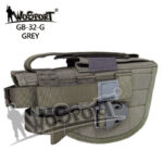 WST Universal MOLLE Pistol Holster, Right Handed – Grey