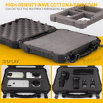 WST Pistol Transport Case (PnP), 32 × 25 × 8 cm – Black - obrazek 2
