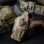 WST 6354 DO Holster Glock 17 with X300 Flashlight, Right-Handed – Ranger Green - obrazek 4