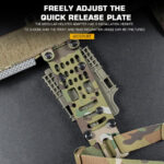 WST Modular Aluminium Holster Platform – Black - obrazek 3