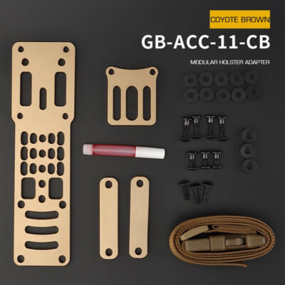 WST Modular Aluminium Holster Platform - Tan