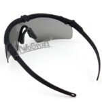 WST Shooting Glasses MA-69, Smoke Visor – Black - obrazek 2