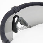 WST Shooting Glasses MA-69, Smoke Visor – Black - obrazek 4