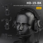 WST AMP TYPE Gen5 Tactical Active Headset – Black - obrazek 2