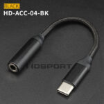 WST USB-C Adapter for 3.5mm Jack – Black