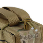 WST MOLLE DOUBLE BAG Pouch for 2 Rifle Magazines – Tan - obrazek 4
