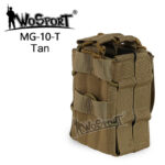 WST MOLLE DOUBLE BAG Pouch for 2 Rifle Magazines – Tan