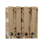 WST Open MOLLE Pouch for 2 × G36 Magazines – Black - obrazek 3