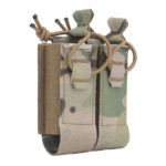 WST DPMP MOLLE Double Pistol Magazine Pouch – Coyote - obrazek 3