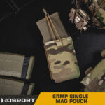 WST SRMP MOLLE Open Rifle Magazine Pouch – Black - obrazek 4