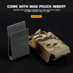 WST SRMP MOLLE Open Rifle Magazine Pouch – Black - obrazek 5