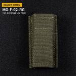 WST FAST Type 9mm Pistol Magazine MOLLE Pouch – Ranger Green