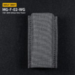 WST FAST Type 9mm Pistol Magazine MOLLE Pouch – Grey