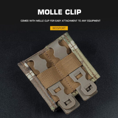 Alternative view of FAST Type Double 9mm Magazine Pouch - Black