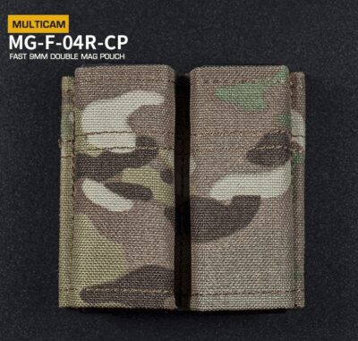 WST FAST Type 9mm Pistol Magazine MOLLE Double Pouch – MC