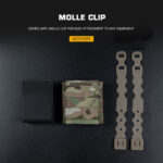 WST FAST Type 5.56 (M4) Magazine MOLLE Pouch, Short – Coyote - obrazek 3