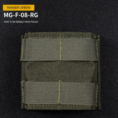 FAST Type Single 5.56 Magazine Pouch (Short) - Ranger Green