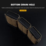 WST FAST Type 5.56 (M4) Triple Magazine MOLLE Pouch – Black - obrazek 3