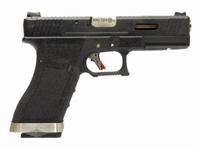 WE GBB Gas Pistol R17 Gen4 T5 Custom - Black