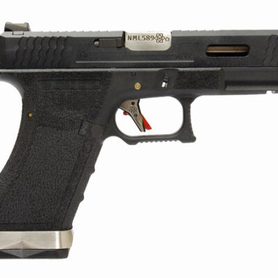 WE GBB Gas Pistol R17 Gen4 T5 Custom - Black