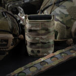 WST FAST Type 5.56 (M4) Magazine MOLLE Pouch, Long – Grey - obrazek 5