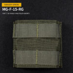 WST FAST Type 7.62 (DMR) Magazine MOLLE Pouch – Ranger Green