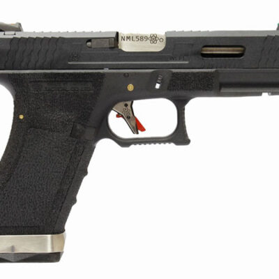 WE GBB Gas Pistol R18C Gen4 T5 Custom - Black