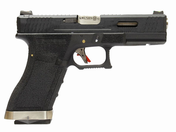 WE GBB Gas Pistol R18C Gen4 T5 Custom - Black WE00260 asgbox.pl WE GBB Gas Pistol R18C Gen4 T5 Custom - Black