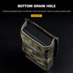 WST FAST Type 7.62 (DMR) Magazine MOLLE Pouch – MC Black - obrazek 4