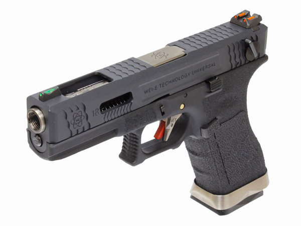 WE GBB Gas Pistol R18C Gen4 T5 Custom - Black WE00260 asgbox.pl WE GBB Gas Pistol R18C Gen4 T5 Custom - Black - obrazek 4