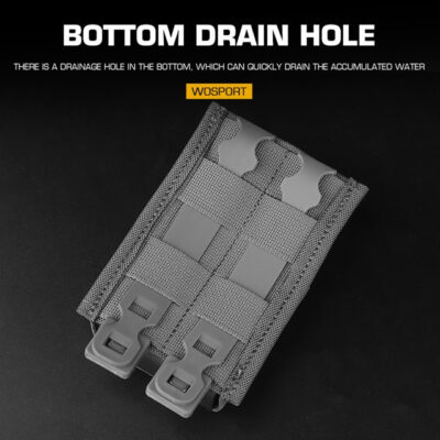 Alternative view of FAST Type Single 7.62 Magazine Pouch for AK - MC