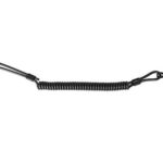 Cable (spiral) Security weapons to BLACK