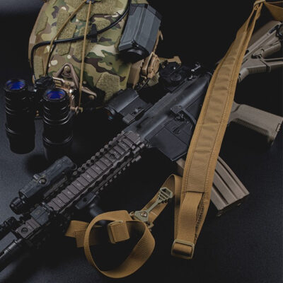 Alternative view of WST 2-Point Tactical Sling FARAON - Ranger Green