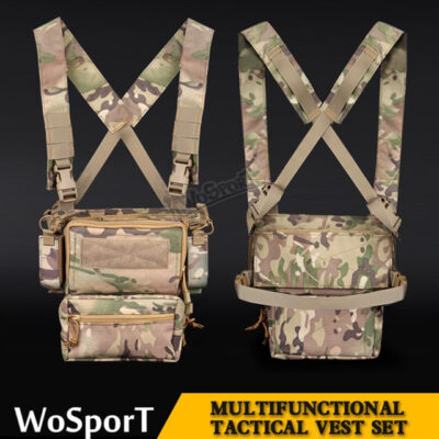 Alternative view of WST Tactical Chest Rig D3-TMVS - Black