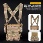 WST D3TMVS Tactical Chest Rig – Coyote - obrazek 4