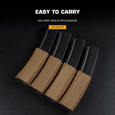 Alternative view of MK4 Chest Rig MP5 Magazine Insert - Black