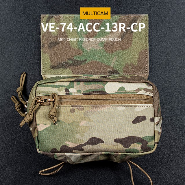MK4 Chest Rig Drop Dump Pouch - MC OD-A-WOSP173-MC asgbox.pl MK4 Chest Rig Drop Dump Pouch - MC