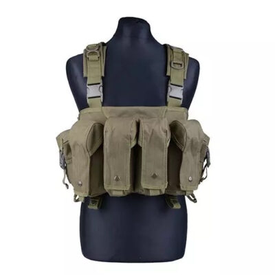 Alternative view of Commando Chest Tactical Vest – Olive Drab