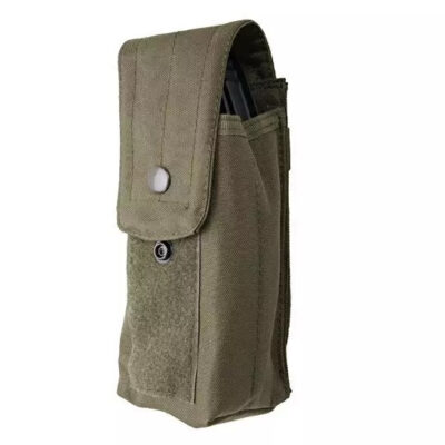 Single Pouch for 2 AK Magazines - Olive Drab