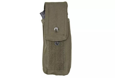 Single Pouch for 2 AK Magazines - Olive Drab - obrazek 2