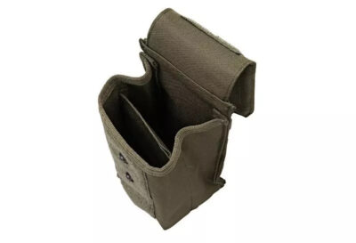 Single Pouch for 2 AK Magazines - Olive Drab - obrazek 5