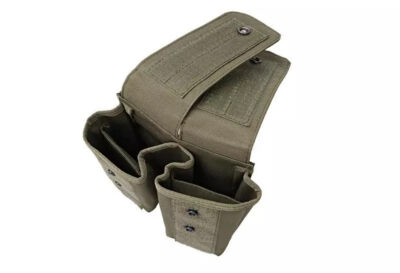 Double magazine pouch for the AK type magazines – OLIVE - obrazek 5