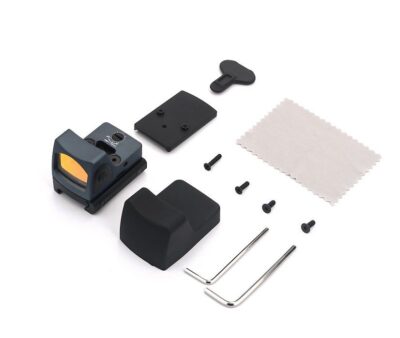 LED RMR Red Dot Adjustable - Grey - obrazek 3