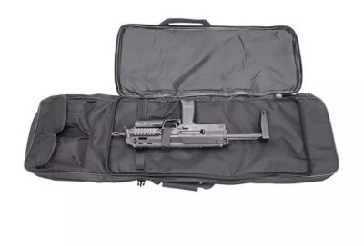 Twin assault rifle carrying bag - 65 and 96cm - Black - obrazek 3
