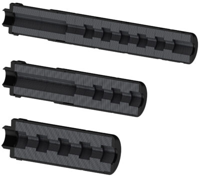 Novritsch Modular Mock Suppressor V1 (225-105x36 mm) - Black - obrazek 3