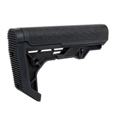 Alternative view of SA Light Ops M4 Retractable Stock – Black