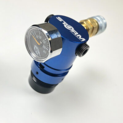 Alternative view of Wolverine HPA Storm Category 5 regulator with 100cm line