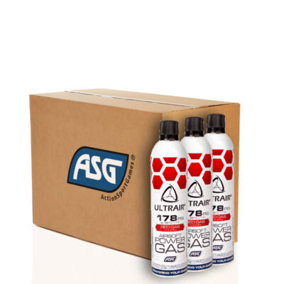 ASG plyn ULTRAIR Red Power Gas (178 PSI) - 570 ml (36 Pieces)